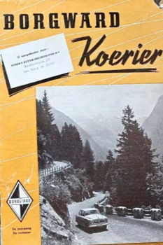 "Borgward Kurier" Factorymagazine 1958 (4712)